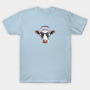 Subtle Trans, Subtle Transgender, Subtle Trans Pride, Cute Transgender, Cute Trans, Subtle Transgender, Trans Pride, Transgender Clothing, Transgender Gift, Trans Pride Flag, Transgender Flag, Transgender, Trans Flag, mtf, Trans Cow, Transgender Cow T-Shirt